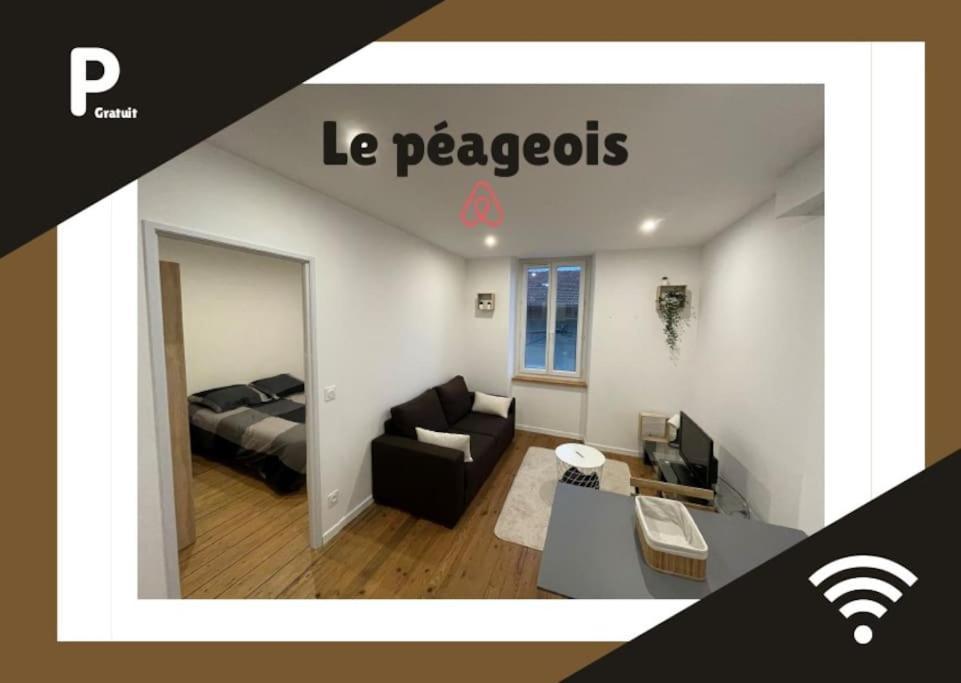 Le Peageois : Appartement Lumineux Et Calme Бур-де-Пеаж Екстер'єр фото